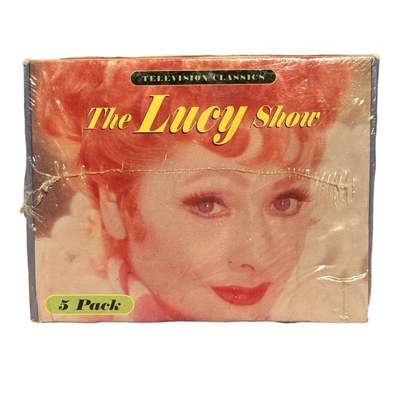 The Lucy Show TV Classics 5 Pk VHS Tape Box Set John Wayne George Burns New - Picture 2 of 6